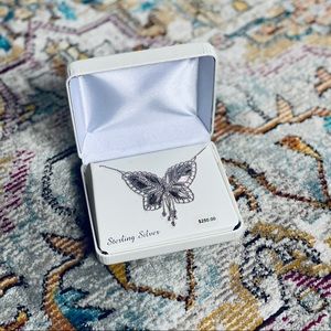 Sterling Silver Butterfly Necklace